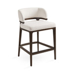 Load image into Gallery viewer, Calvin Counter Chair: Ivory Linen
