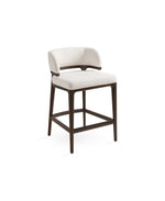 Load image into Gallery viewer, Calvin Counter Chair: Ivory Linen
