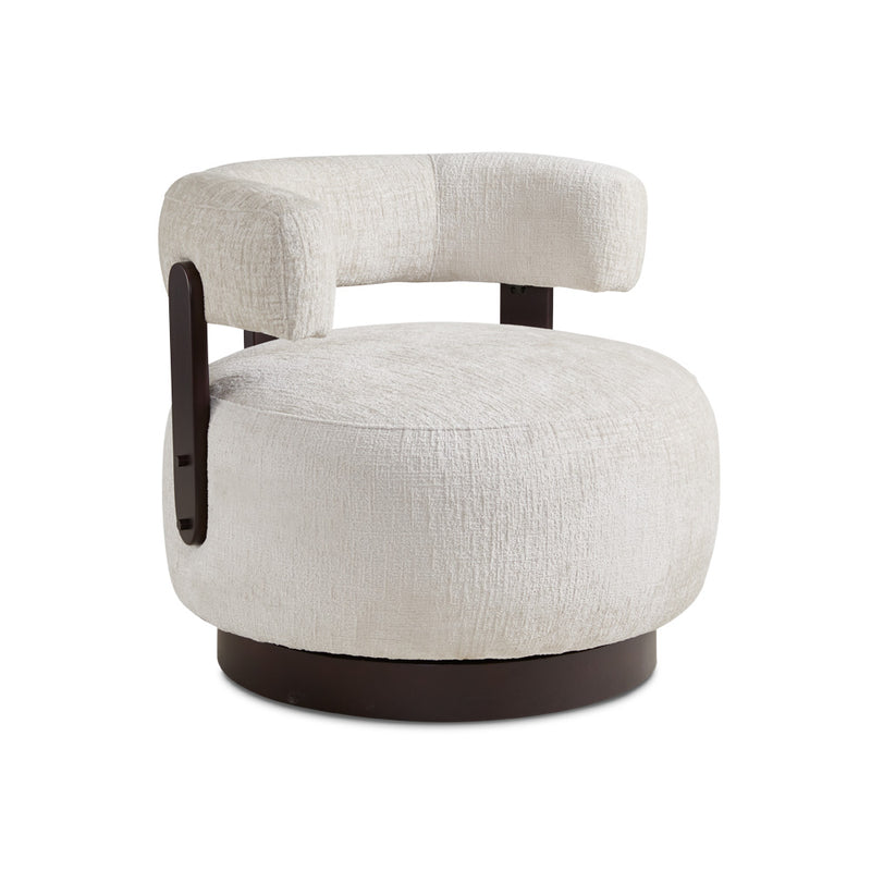 Cornwell Accent Chair: Taupe Linen