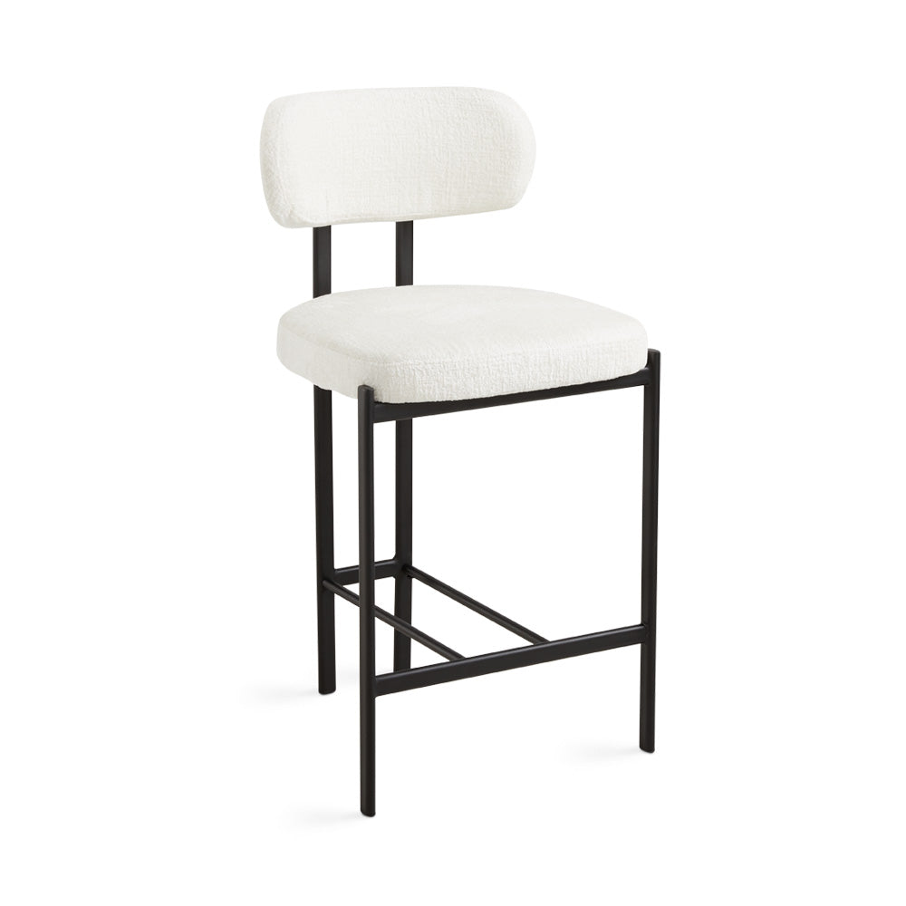 Otis Counter Chair: Cream Fabric