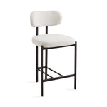 Load image into Gallery viewer, Otis Counter Chair: Grey Linen
