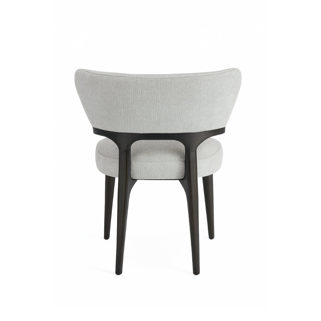 Anna Dining Chair: Grey Linen #104303