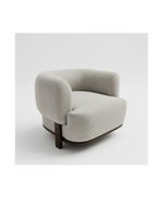 Load image into Gallery viewer, Florence Accent Chair: Light Grey #104343
