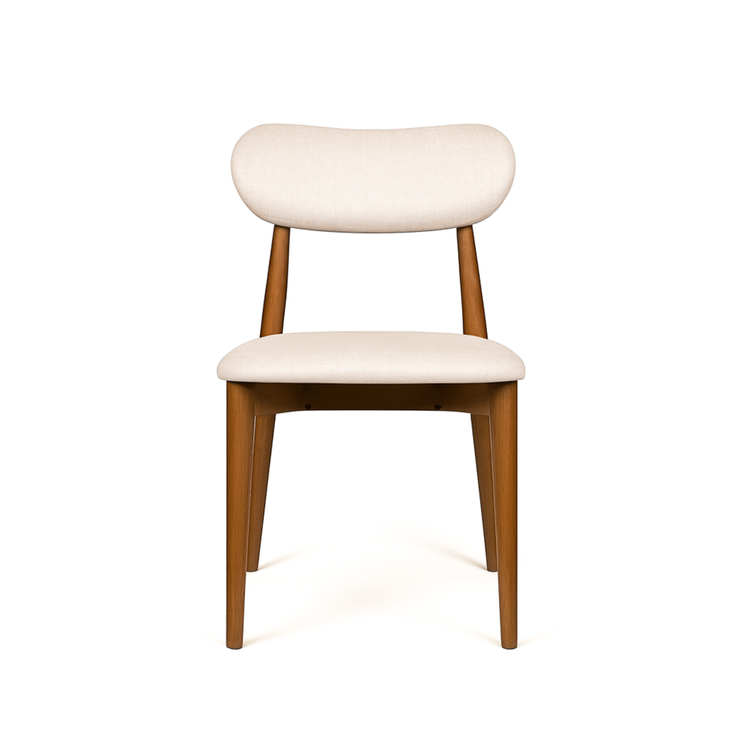 Lillian Dining Chair: Beige Linen #104271