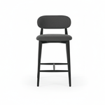 Load image into Gallery viewer, Lillian Counter Chair: Dark Grey Linen