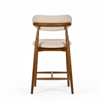 Load image into Gallery viewer, Lillian Counter Chair: Beige Linen