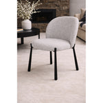 Load image into Gallery viewer, Arlo Dining Chair: Grey Linen #104353