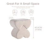 Load image into Gallery viewer, Lovers Upholstered Soft Padded Top Ottoman(Beige)#100328 Get Set Style Furniture