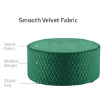 Load image into Gallery viewer, Solid Green Round Coffee Table
