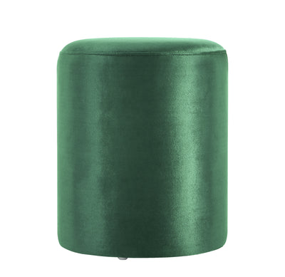 Solid Green-Round Ottoman Chair