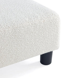 White Foot Resting Stool #100099 Get set style furniture