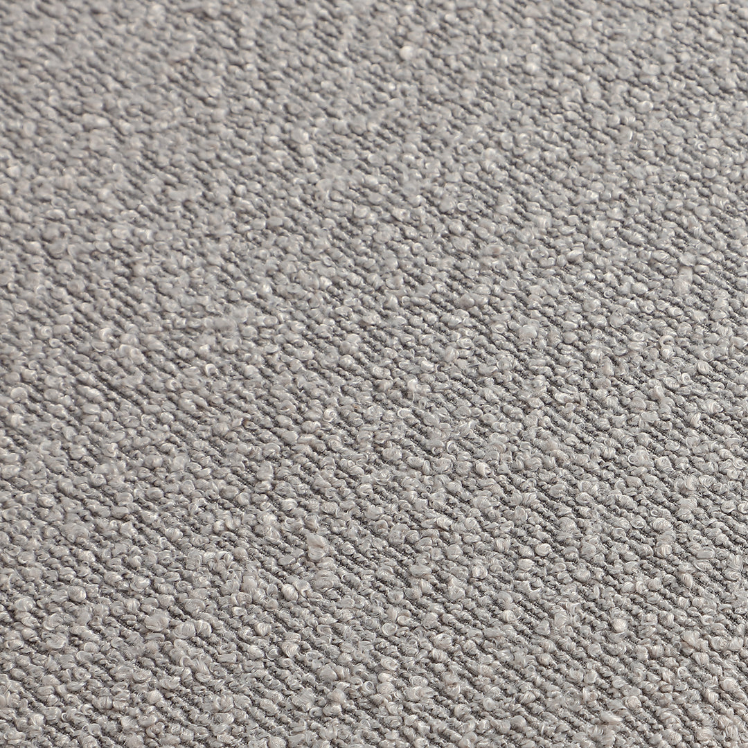 Khaki Cube-Shaped Boucle Stool #100042