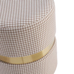 Load image into Gallery viewer, Modern Round Ottoman

