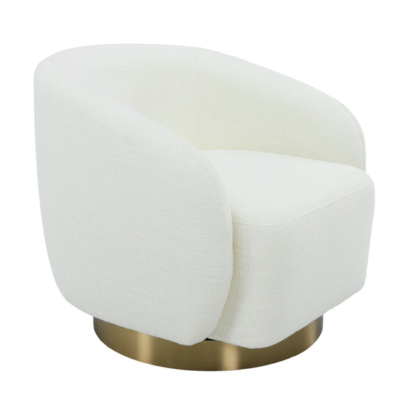 swivel Brushed gold base 90*89*76cm Get Set Style Furniture