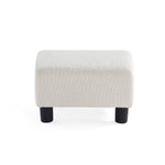 Load image into Gallery viewer, White Foot Resting Stool #100099
