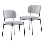 Load image into Gallery viewer, Light Grey Dining Chair*2 #130003
