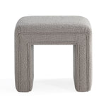 Load image into Gallery viewer, Khaki U-Shaped Boucle Ottoman #100043
