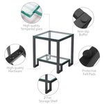Load image into Gallery viewer, Glass End Table
