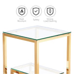 Load image into Gallery viewer, Glass End Table
