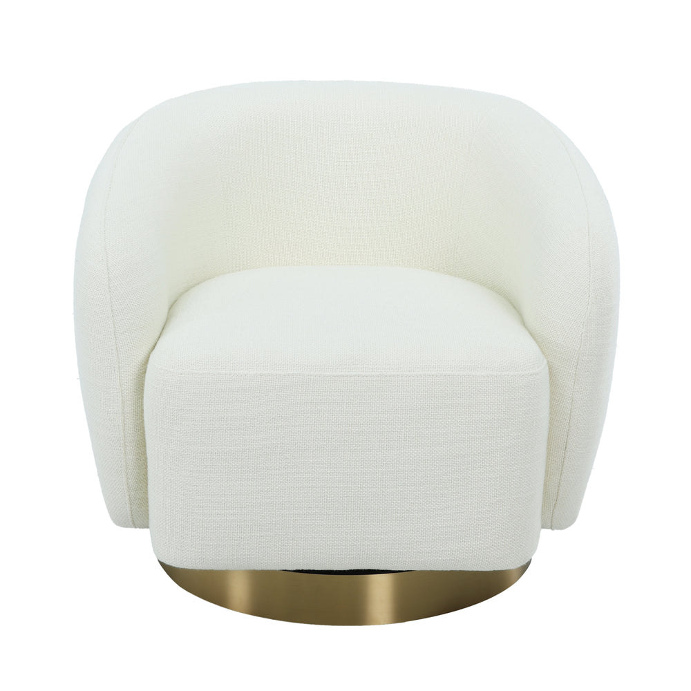 swivel Brushed gold base 90*89*76cm Get Set Style Furniture