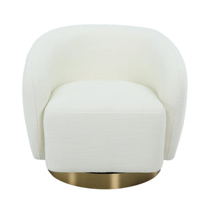 swivel Brushed gold base 90*89*76cm Get Set Style Furniture