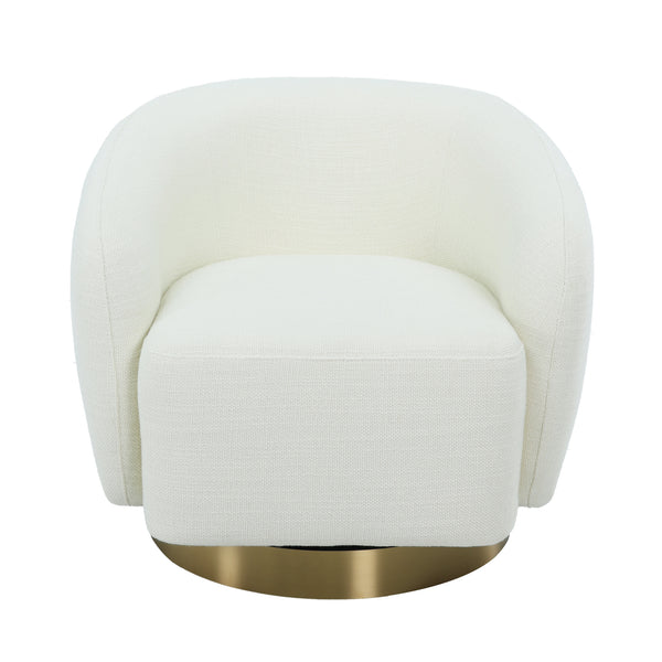swivel Brushed gold base 90*89*76cm Get Set Style Furniture