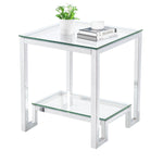 Load image into Gallery viewer, Glass End Table
