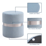 Load image into Gallery viewer, Modern Round Ottoman
