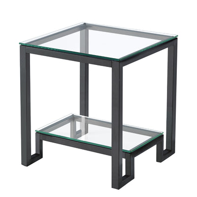 Glass End Table