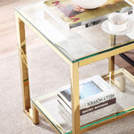 Load image into Gallery viewer, Glass End Table
