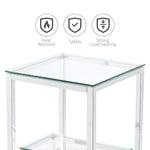 Load image into Gallery viewer, Glass End Table
