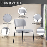 Load image into Gallery viewer, Light Grey Dining Chair*2 #130003
