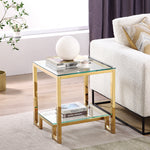 Load image into Gallery viewer, Glass End Table
