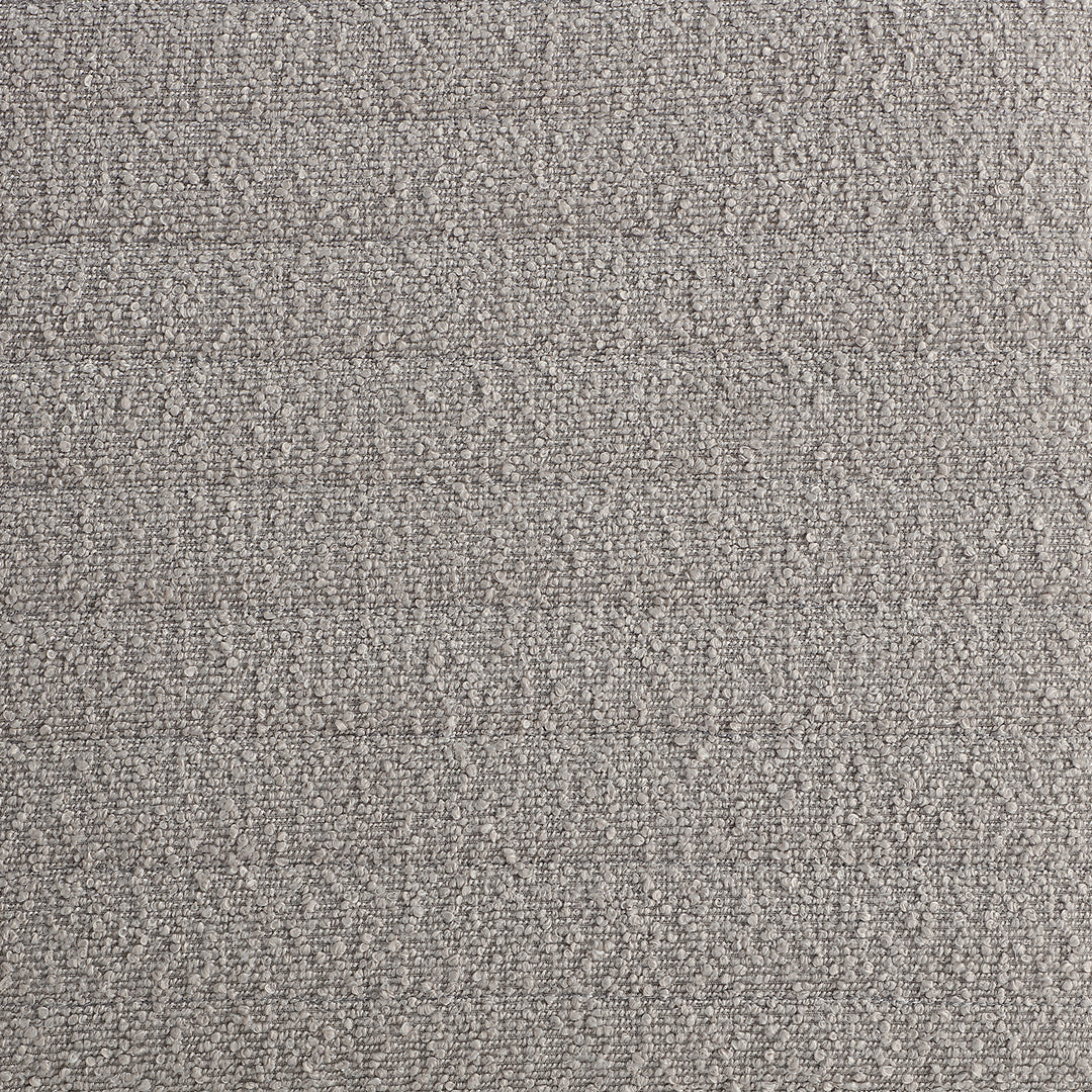 Khaki U-Shaped Boucle Ottoman #100043