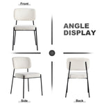 Load image into Gallery viewer, White Dining Chair*2 #130001
