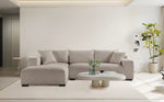 Load image into Gallery viewer, Khaki Sectional Sofa #030006
