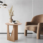 Load image into Gallery viewer, Wood Round End Table #400012
