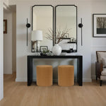 Load image into Gallery viewer, Tan Round Ottoman #100145
