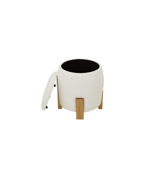 Pillar Round Storage Ottoman Get Set Style Furniture