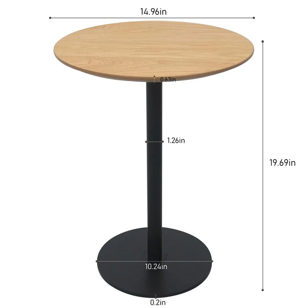 Natural Round Console Table #700009 Get Set Style Furniture