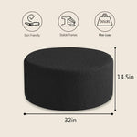 Load image into Gallery viewer, Black Round Coffee Table #120004
