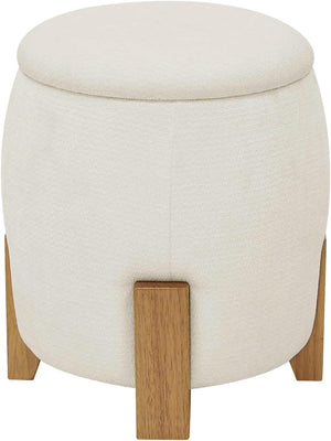 Pillar Round Storage Ottoman Get Set Style Furniture
