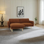 Load image into Gallery viewer, Chestnut Modern L Shape Sectional Sofa #100210
