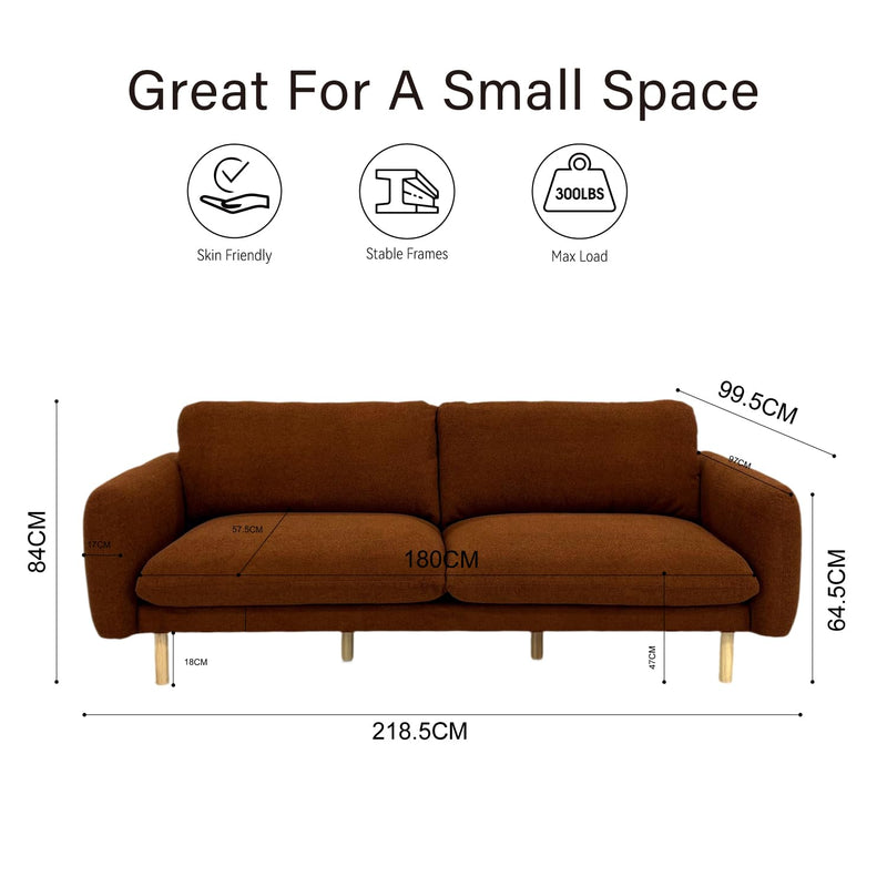 Cedar Wood Modern Living Room Sofa 