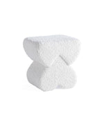 Load image into Gallery viewer, Lovers Upholstered Soft Padded Top Ottoman(White)#100327 Get Set Style Furniture