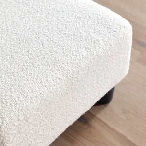 White Foot Resting Stool #100099 Get set style furniture