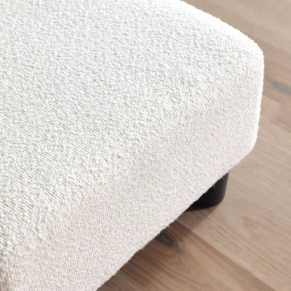 White Foot Resting Stool #100099 Get set style furniture