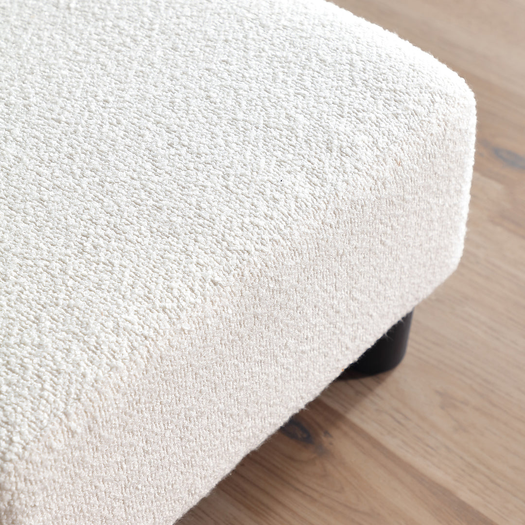 White Foot Resting Stool #100099