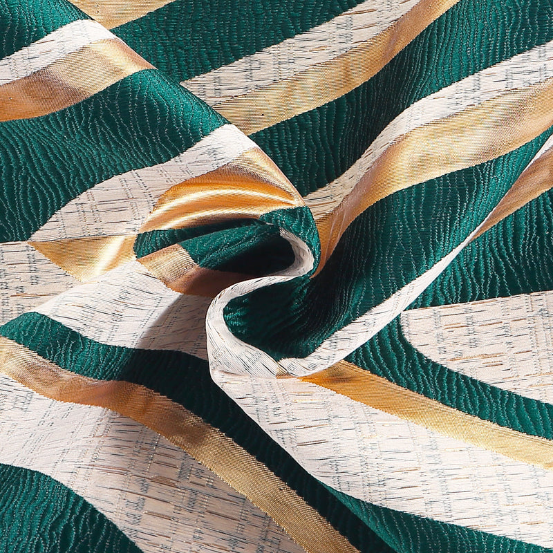 Stylish Green-Gold Throw Pillow Covers
