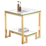 Load image into Gallery viewer, Glass End Table
